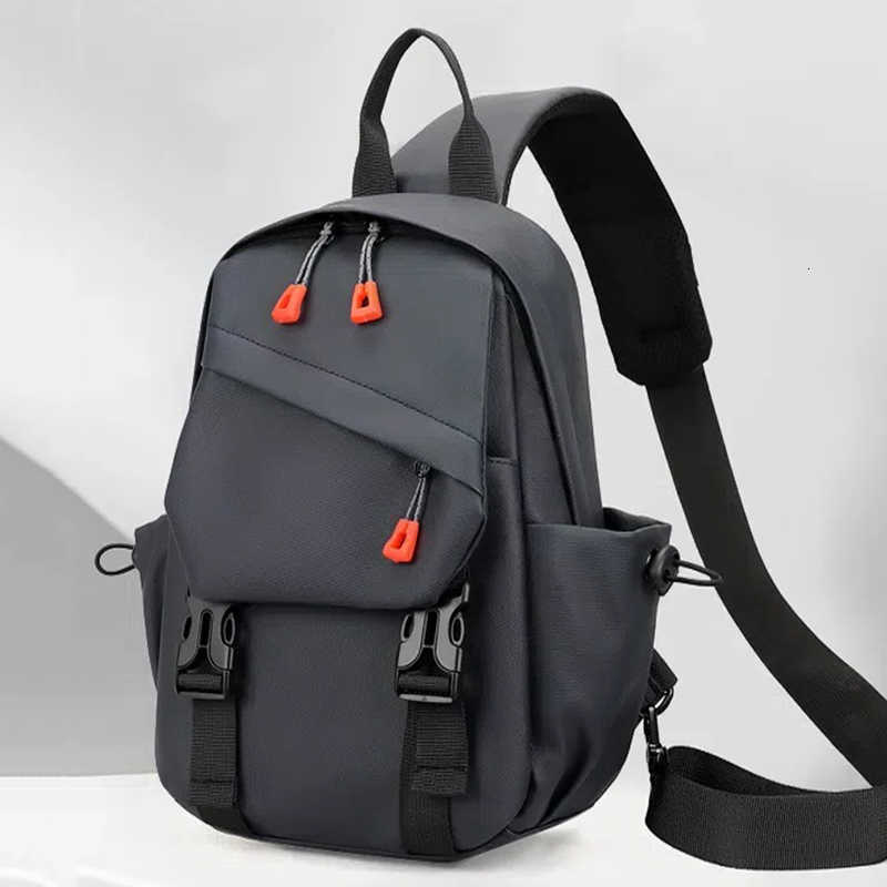 Bag Sports Chest Mens Outdoor Multiple Pockets shoulder bag Suitable for Suitable for Daily Outdoor Sports Cycling Hiking M260626