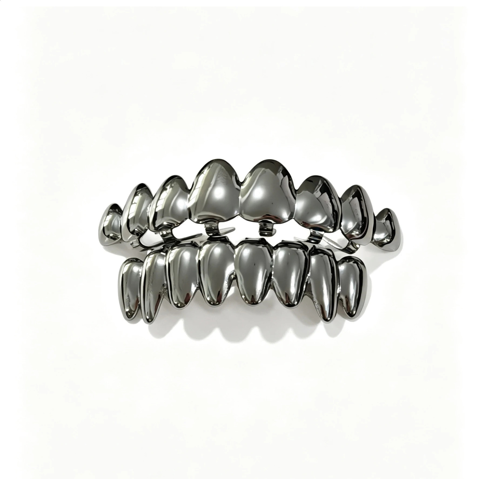 Hip-Hop Irregular Eight-Teeth Dental Braces Grillzs Are Suitable For Both Men And Women As A Shiny Gold Tooth Accessory Item 260626 - view 6