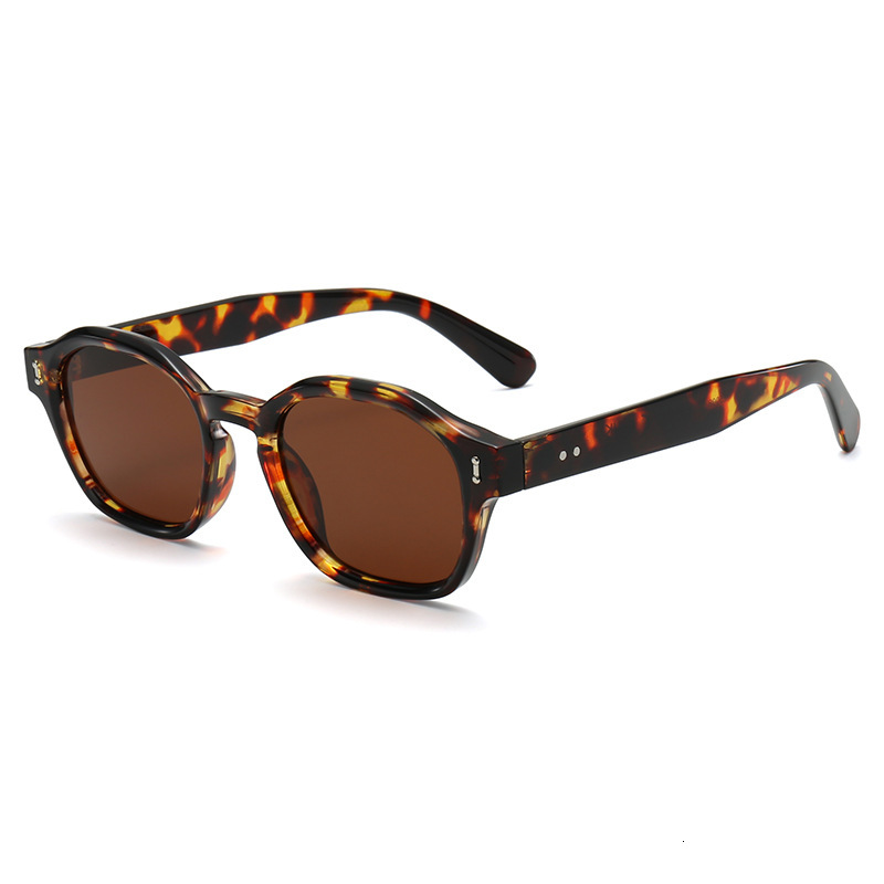 2026 New Men's Sunglasses, Large Size, Popular With Internet Celebrities, Street Style Retro Sunglasses For Women Small Frame Sunglasses - view 5