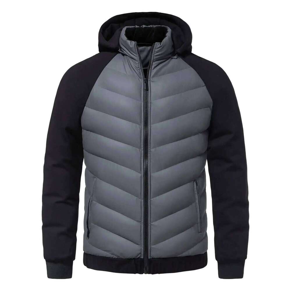 Lightweight Cotton Jacket Casual Loose Men's All-Match Hoodie Winter Fashion Outerwear Comfortable Breathable Streetwear J260626 - view 3