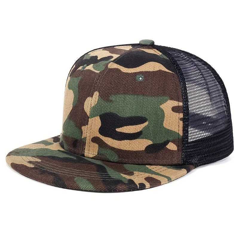 Net Unisex Simple Hats Hip-hop Spring and Summer Outdoor Adjustable Casual Baseball Caps Sunscreen Hat Sports M260626 - view 5