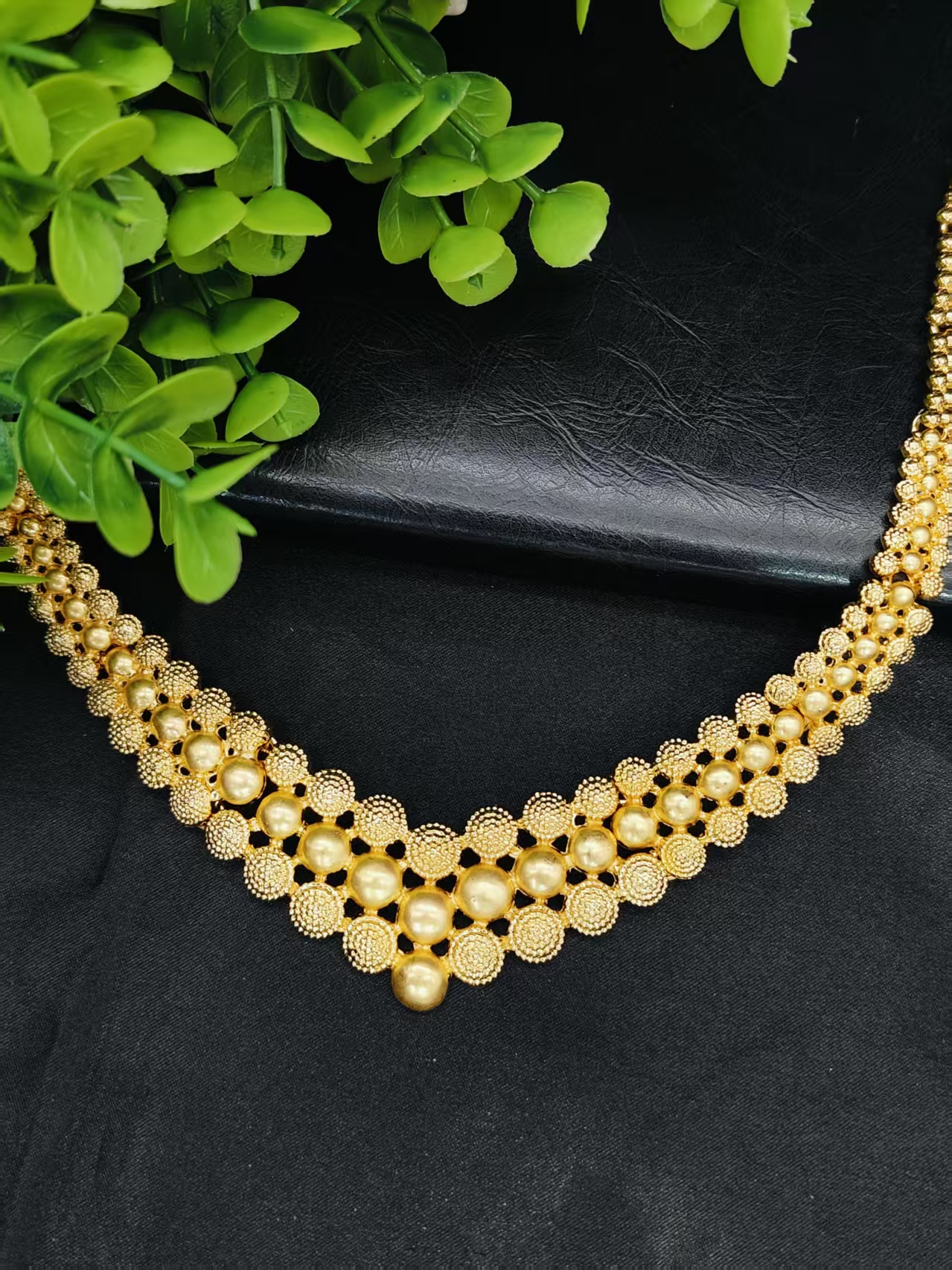 Dubai 24K Gold Plated Chain Design Jewelry Sets For Women Arabic Necklace Earrings Ring Bracelet Jewelry Set Wedding Party Gifts - view 4