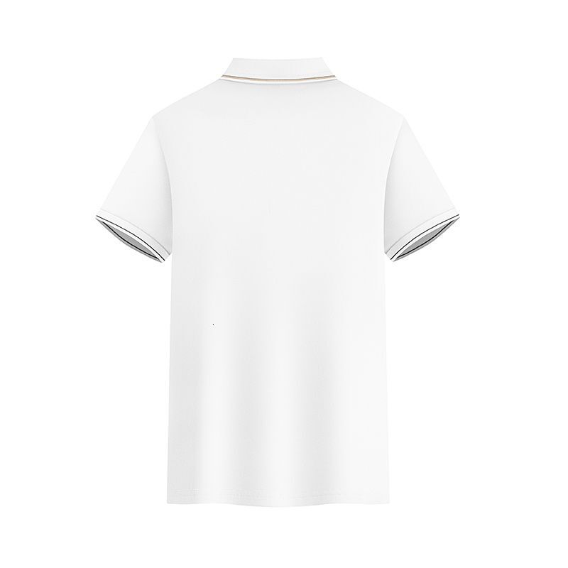 High-End Short-Sleeve Top, Summer Hit, Breathable Casual Golf Button-Up Shirt, Luxurious And Stylish Polo Shirt - view 4
