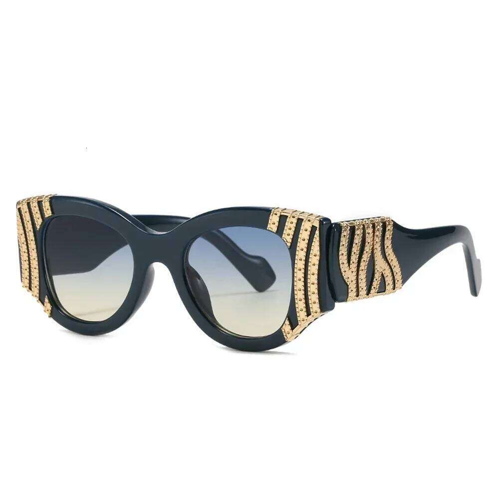Classic Sunglasses Men Women Trend Sun Glasses Snake Pattern Travel Vintage Retro Oculos Shades Female UV400 Gafas De Sol 26Y0626 - view 5