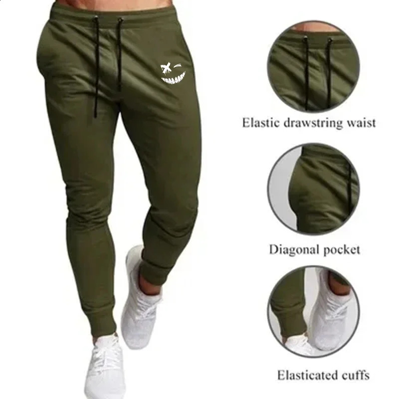 High Quality Mens Fashion Sports Jogging Pants Sweatpants Harajuku Fashion Street Pants S-3XL Trousers Casual thin style 260626