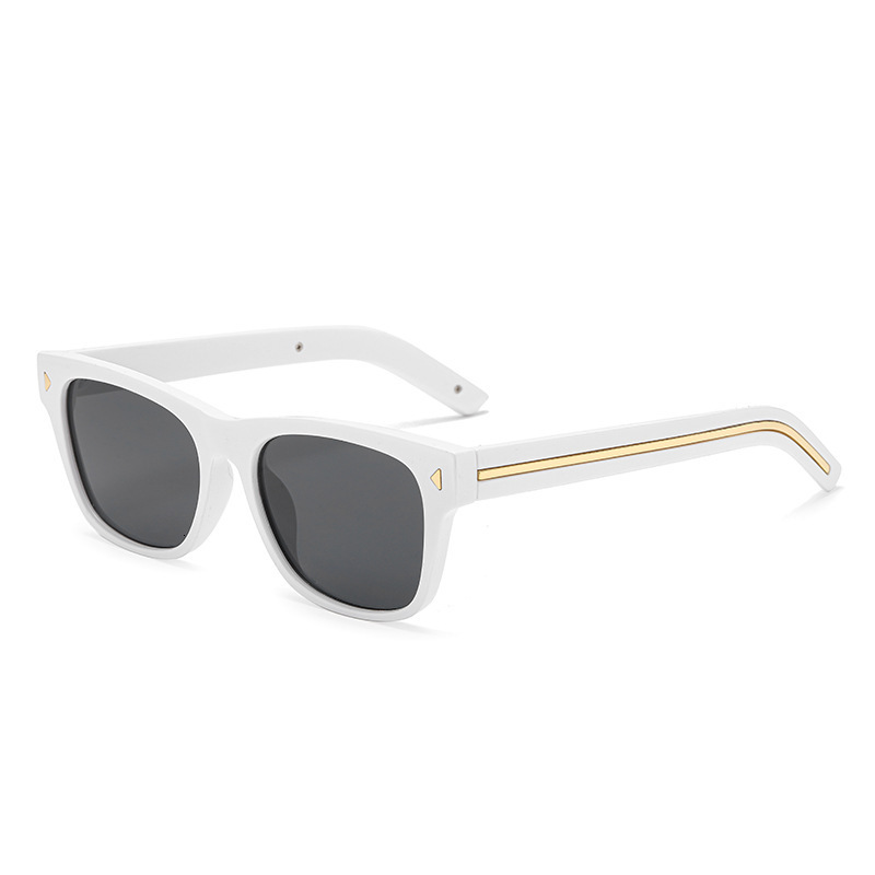 20 New Simple Square Frame European And American Fashion Casual Versatile Vacation Internet Celebrity Style Women's Sunglasses - view 5