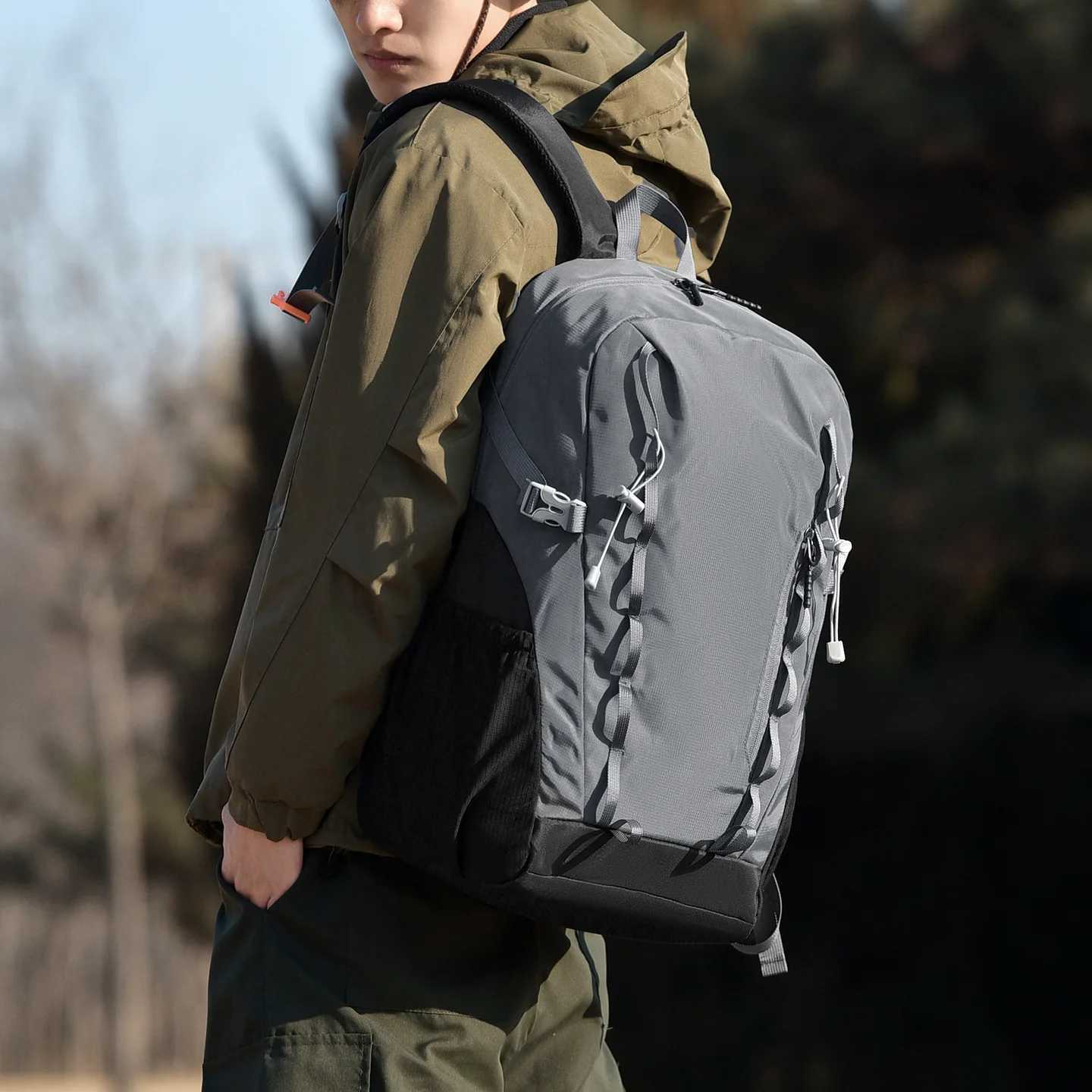 for New Outdoor Hiking Bag Men and Women Lightweight Water-Repellent Travel Bag Hiking and Camping Backpack M260626 - view 4