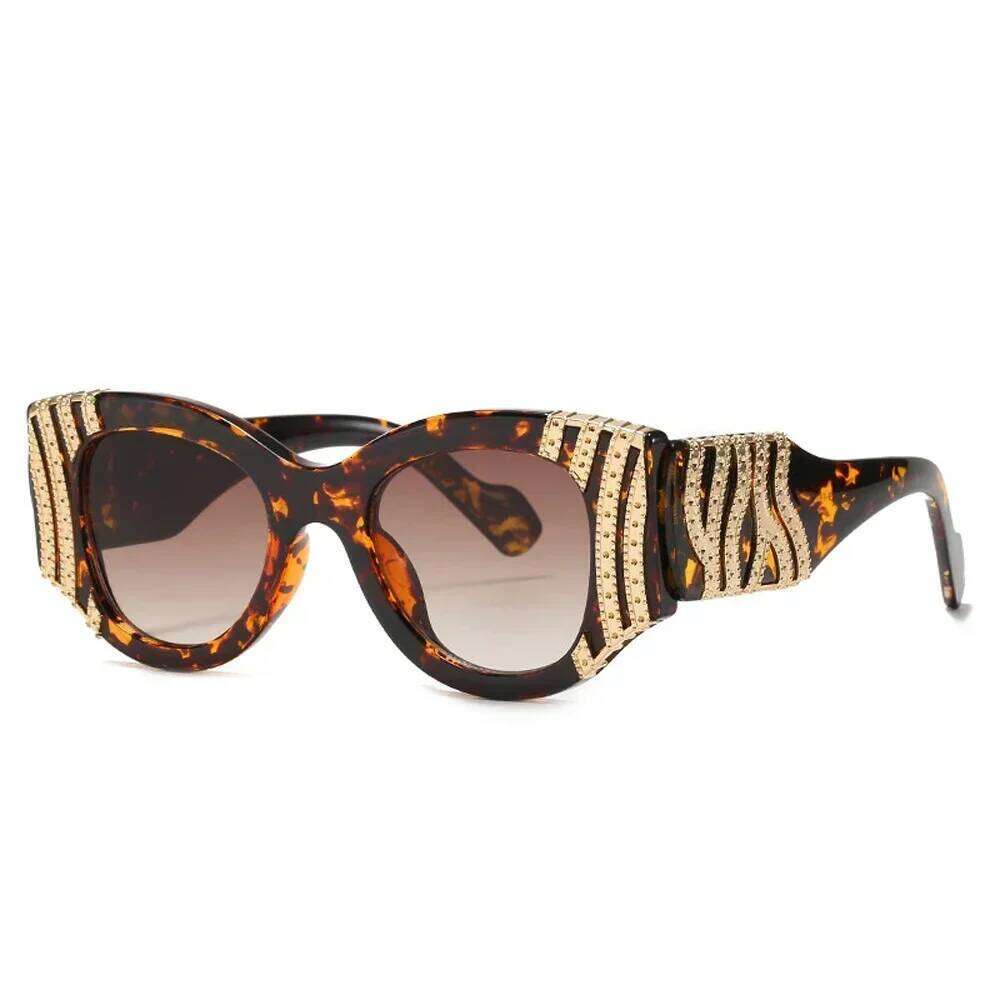 Classic Sunglasses Men Women Trend Sun Glasses Snake Pattern Travel Vintage Retro Oculos Shades Female UV400 Gafas De Sol 26Y0626 - view 6
