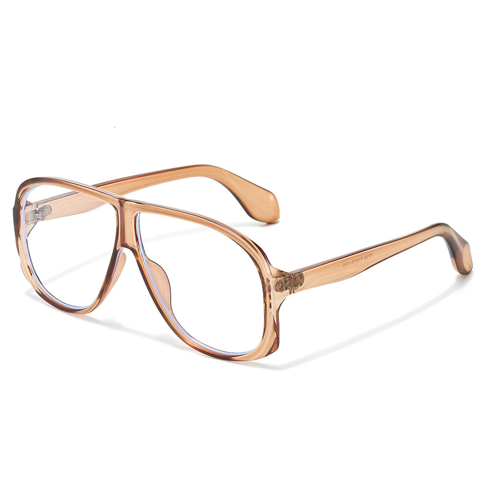 26 New Models Of Large-Frame Fashion Sunglasses For Men And Women, Versatile Sunshade Trendy Street Style Glasses, Flat Lenses - view 4