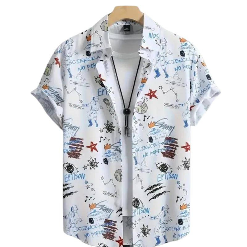 Supports Multi-Platform Dropshipping, Breathable, Quick-Drying, Casual Sports Short-Sleeve 3D Printed Floral Shirt - view 4