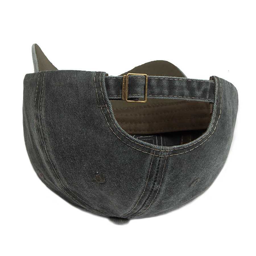 Baseball 1985 Big Digit Men Fashion Visor Hip Hop Hat Vintage Washed Cotton Embroidery SnapAdjustable For Spring Autumn M260626 - view 5