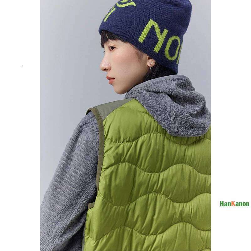 Winter New Outdoor Mountain Style Color-Blocking Lightweight Down Vest - Trendy Unisex Design for Men & Women W260626 - view 4