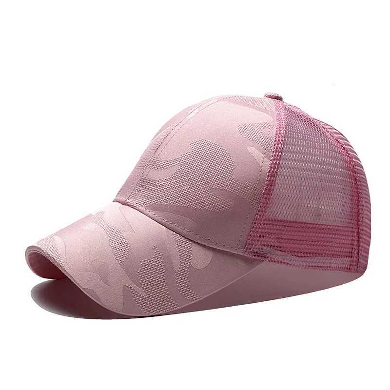 Summer Women 2025 Ponytail New Baseball Cotton Camouflage Mesh Hat Adjustable Sports Hat Girl Outdoor Casual Sun Hat M260626 - view 4