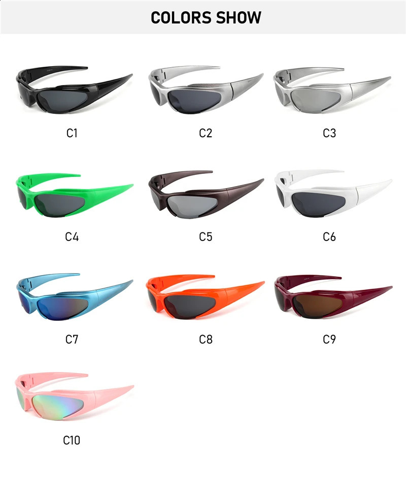 Kenbo Y2k Punk Sports Sunglasses For Men Women y ner Sun Glasses Men Fashion Vintage Shades Pochromic Eyewear 260626 - view 7