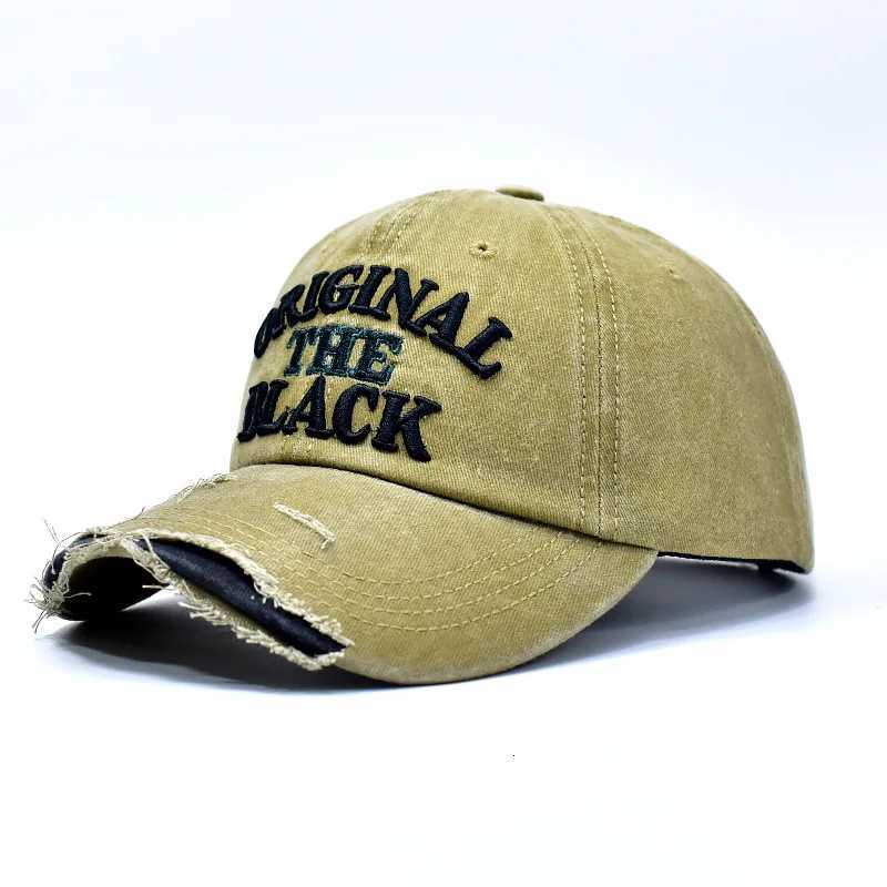 Sun Hat for Men Summer and Women Washed Cotton Distressed Embroidered Letter Baseball Unisex M260626 - view 7