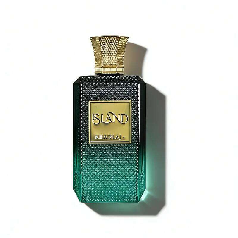 Khadlaj Island Unisex Extrait De Parfum Spray 3.4 Oz - Long-Lasting Fragrance for Men And Women 26L0626