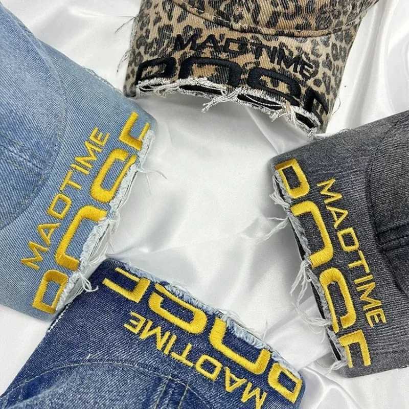 Embroidery New Letter Top Version Women Men Baseball Caps Washed Vintage Baseball Hats Unisex Casual SnapHat M260626 - view 6