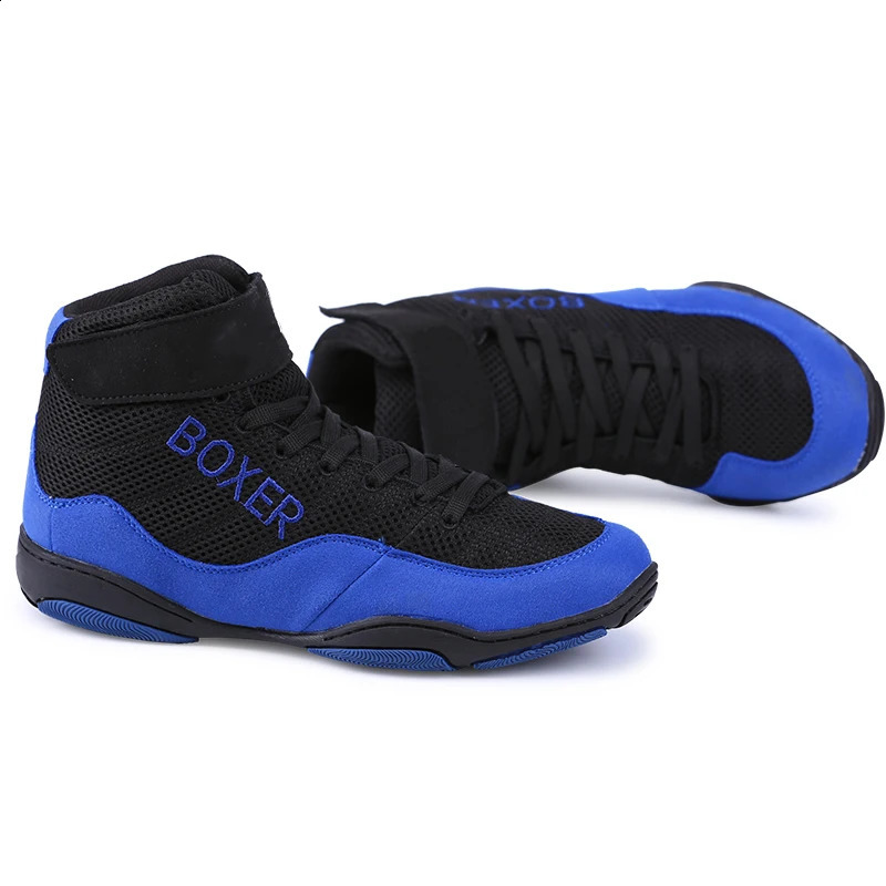 Men Professional Boxing Shoes Lightweight Sneakers Adult Comfortable Wrestling Women Classic Anti Slip Boots 260626 - view 6
