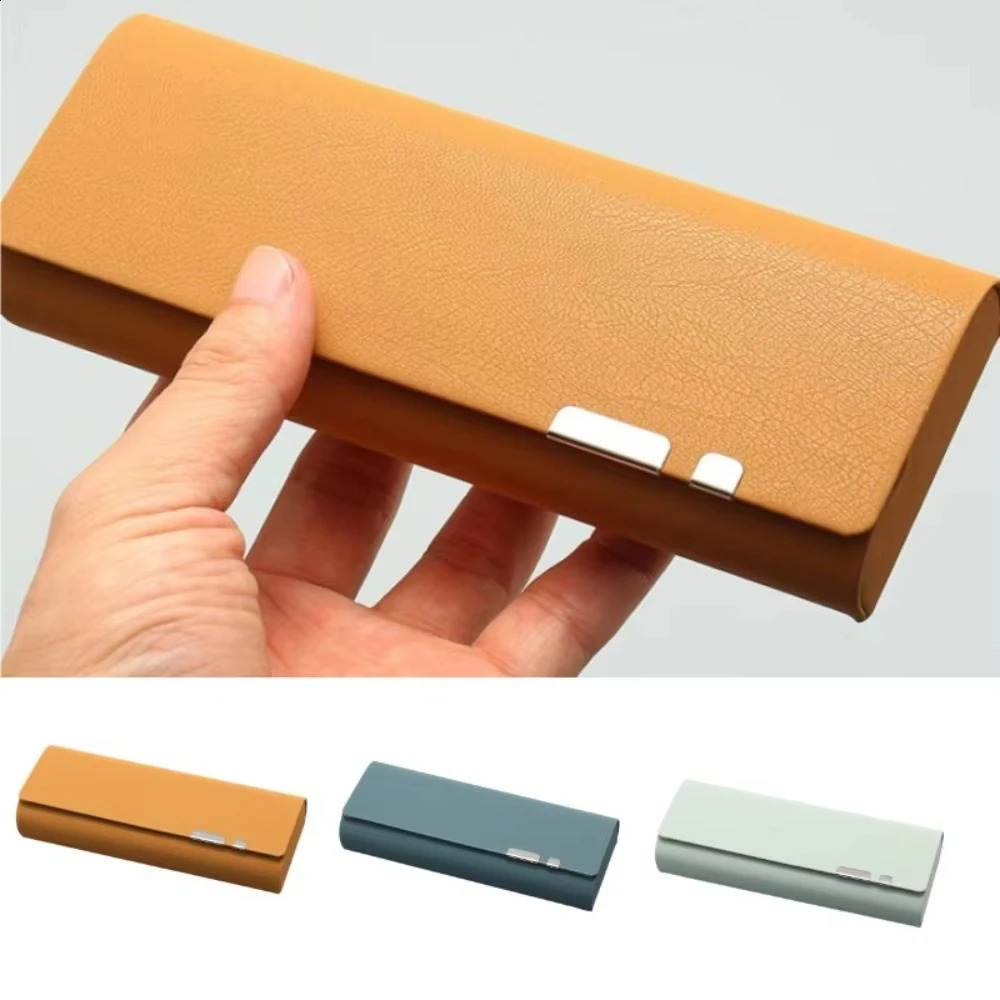 1pc Glasses Box Portable Anti-stress PU Sunglasses Case Glasses Storage Box Eyeswear Accessories Box 260625