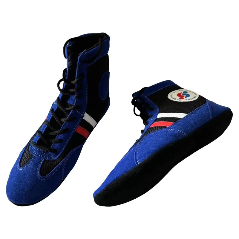Sambo Shoes European Martial Arts Shoe Wrestling Judo Kicking Boxing BJJ 260626 - view 5