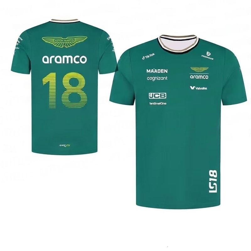 Aston Martin 2026 T-shirt Quick-Drying Motorcycle Silverstone Race Edition Spanish Racer Fernando Alonso 14 Kit Fans T-shirt 260616