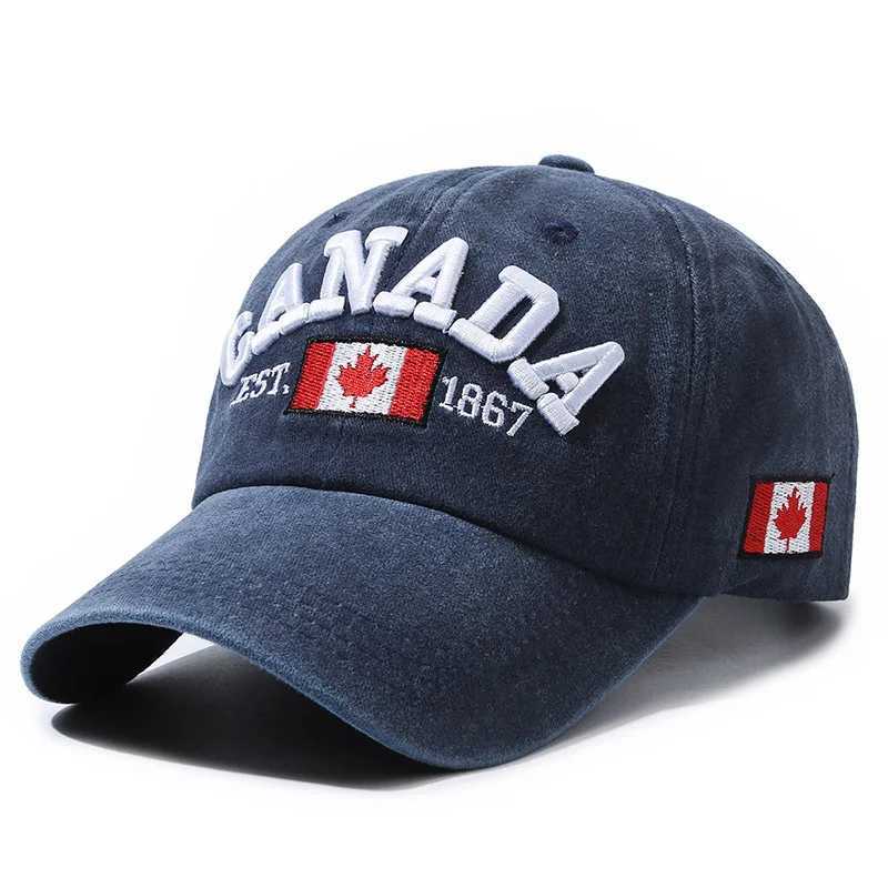 Canada Embroidery Baseball Vintage with Maple Flag Patch - Lightweight and Adjustable Sun Hat for Women and Men M260626 - view 4