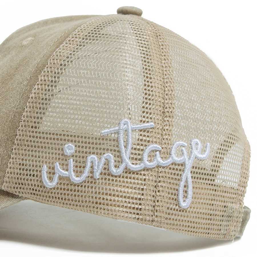 Mesh Caps New YORK Summer CITY Embroidery Baseball Men Trucker Hat Womens SnapSide Vintage Side Letter Hip Hop Unisex M260626 - view 3