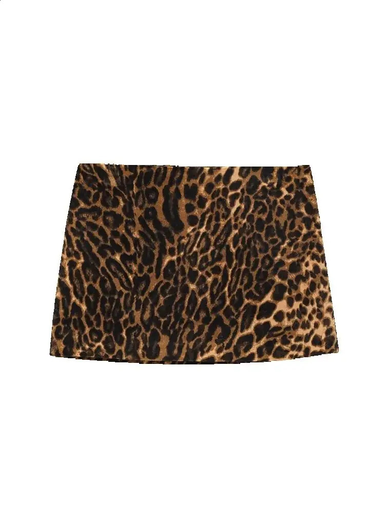 Fashion Long Sleeve Blazers Top Women 2 Pieces Leopard Printed Mini Skirt Sets Womens Suit Two Piece Set Outfit 260625 - view 7