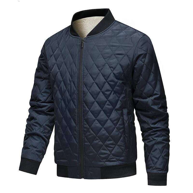 Men's Winter EU Size Thickened Parks Fleece-Lined Puffer Warm Coat Baseball Bomber Jacket Men Streetwear Outerwear J260626 - view 4