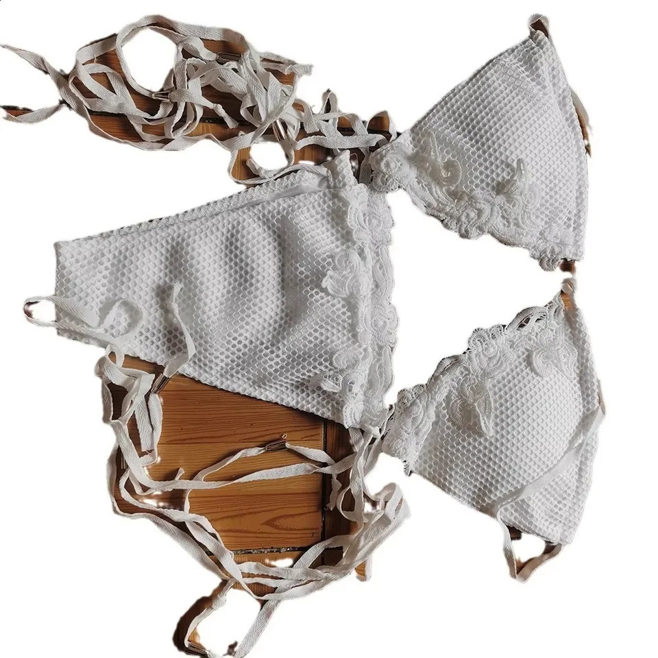 Bikini Sexy Set 2026 Vrouwen Uitgehold Badmode Verstelbare PushUp Dames Strandkleding 260625 - view 6