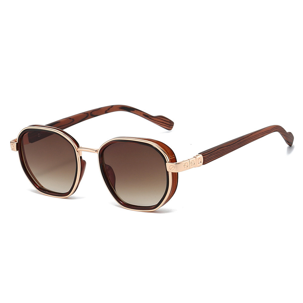 New Polygonal Fashion European And American Simple Classic Unisex Glasses Sunglasses - view 6