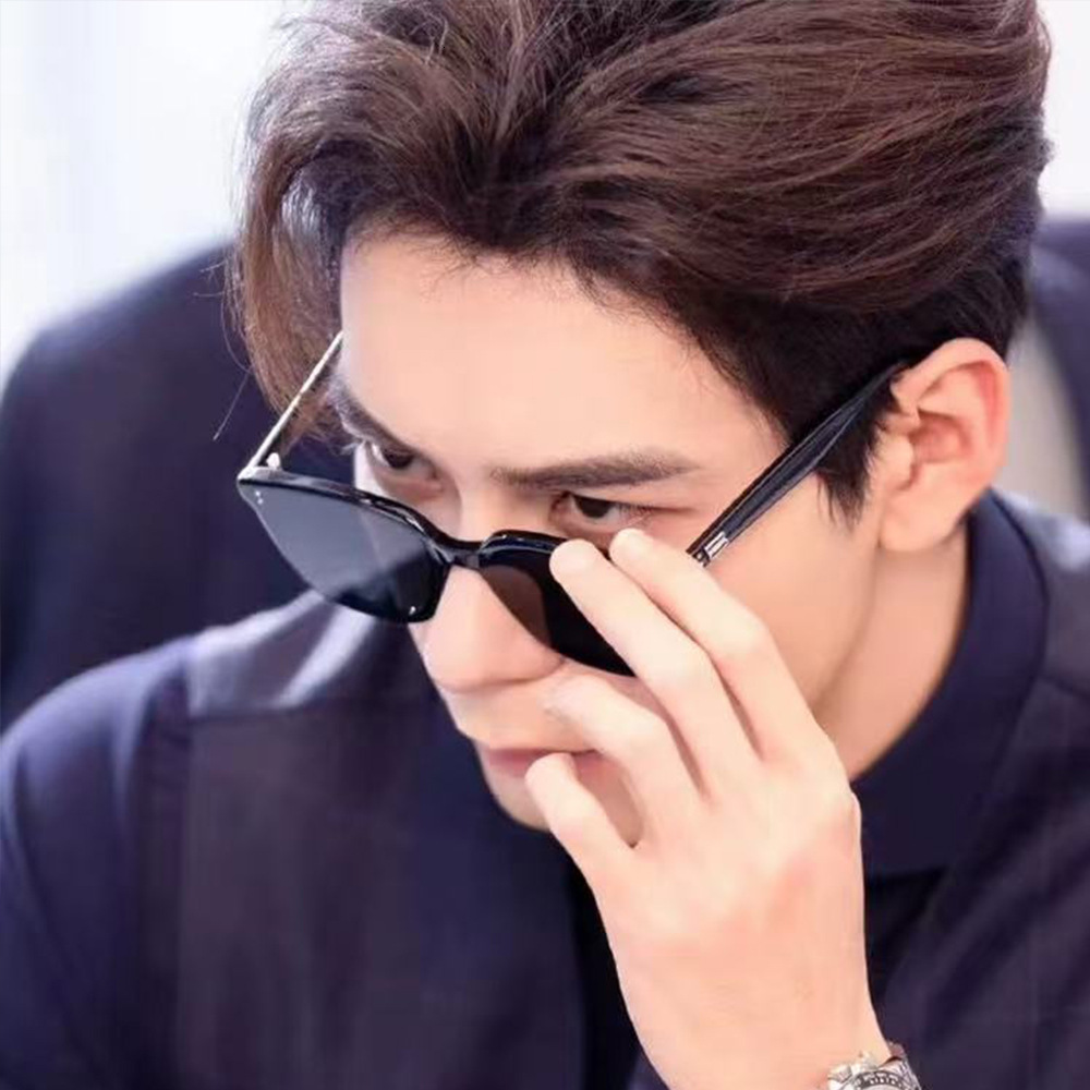 Same Style New GM Tea Color Sunglasses Women UV Protection Fashion Polarized Glasses High-end Feel for Men wholesale - view 4