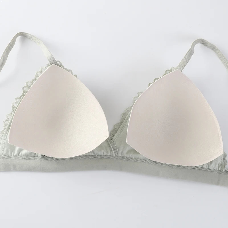 Women Lace Bra And Panties Set Vneck Push Up Bralette Sexy Lingerie Low Waist Briefs Female Nonwire Brassiere Underwear 260626 - view 7