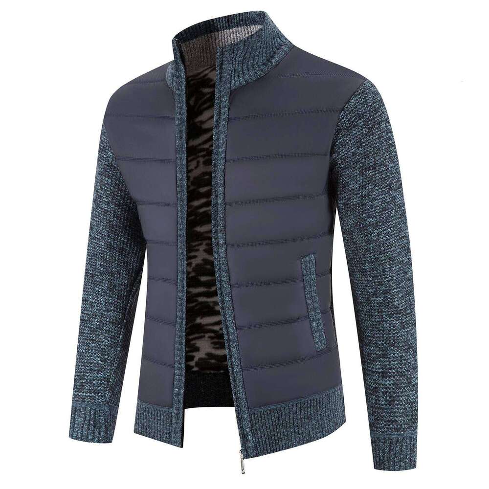 Men's Autumn Winter Sweater Baseball Coat Knit Jacket Korean Jumpers Male Windbreaker Fashion Pullovers Business Casual Knitwear J260626 - view 7
