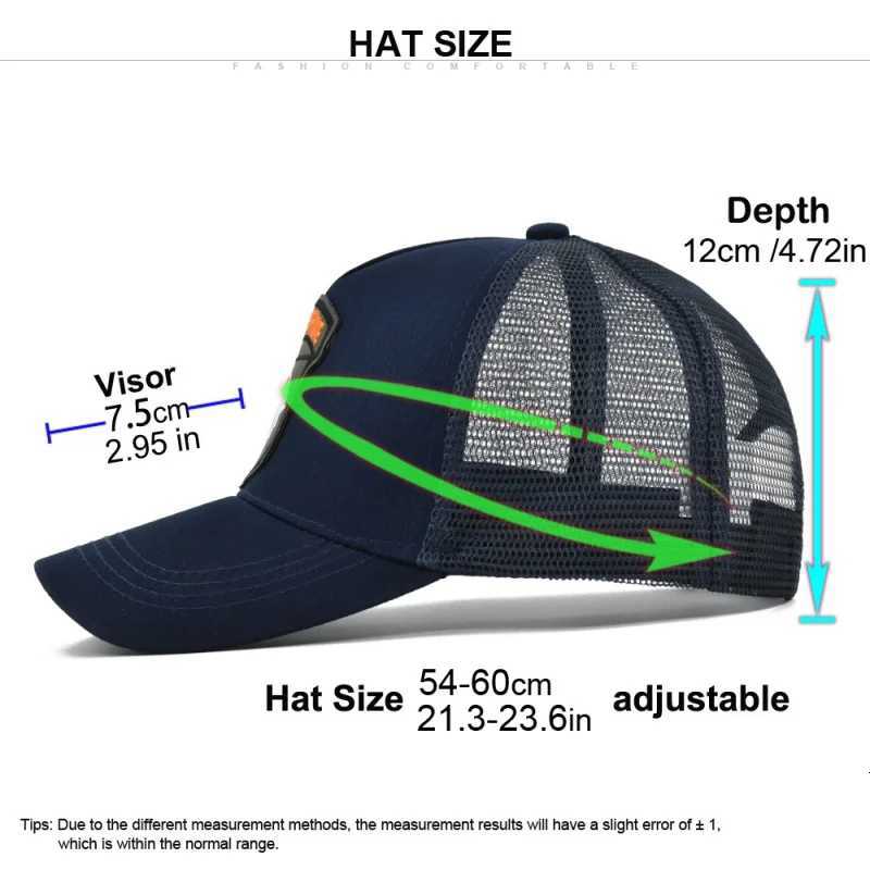 Cartoon baseball with Fashion eagle embroidery duckbill with mesh lining personalized Breathable Trucker sunhat M260626 - view 5