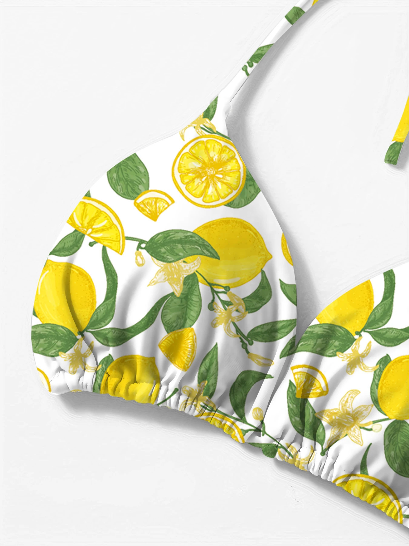 European and American Style Solid Color Sexy LaceUp Girl Fashionable Bikini Swimwear for Women 260625 - view 6