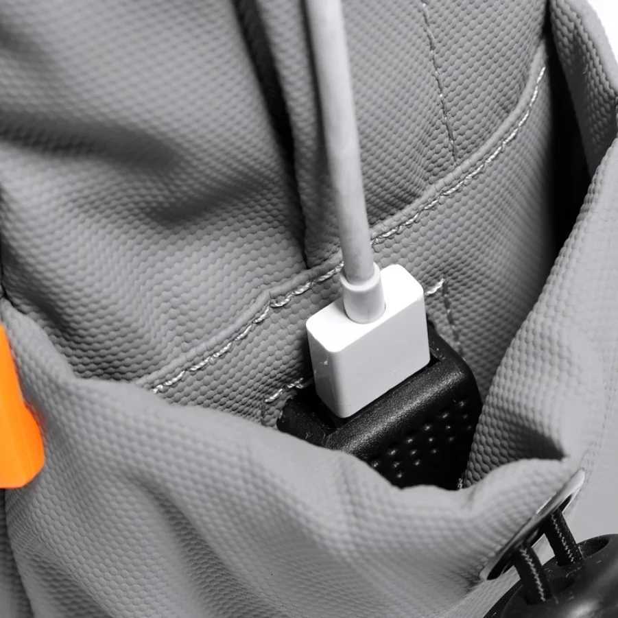 Bag CAOX Waterproof Nylon Crossbody - Mens Chest Sling Backpack Compact Shoulder Messenger Bag Travel Outdoor Hiking Pack M260626 - view 6