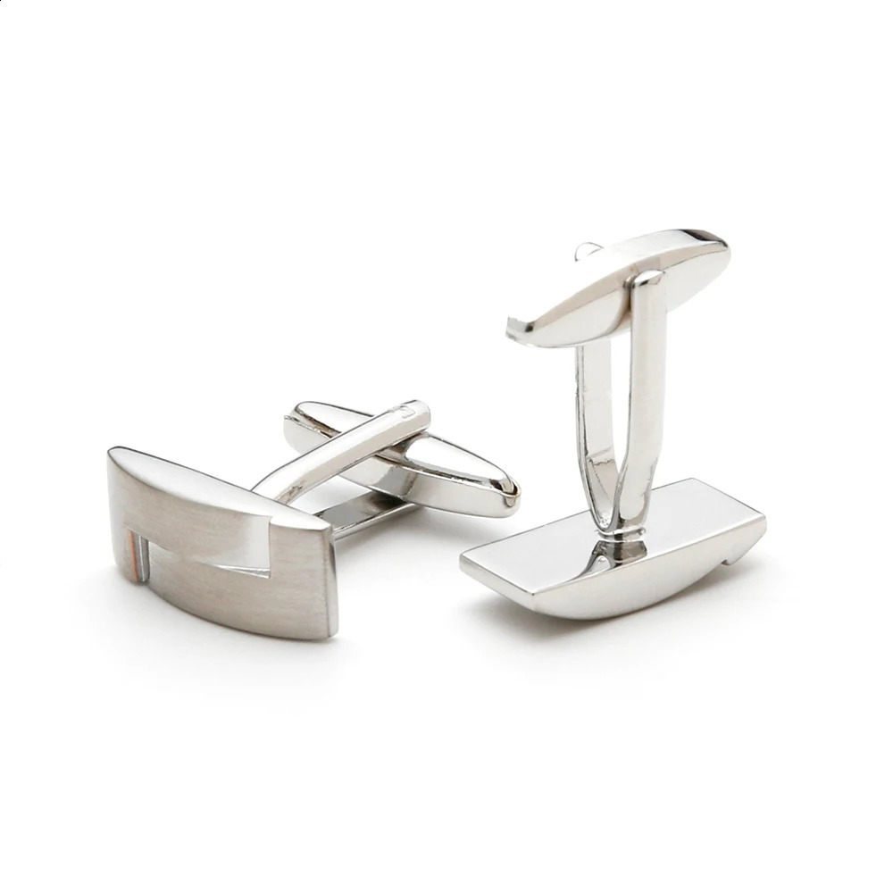 Cufflinks for Men TOMYE XK21S027 Classic Silver Color Square Button Cuff Links Dress Shirts Gifts Jewelry 260626 - view 5