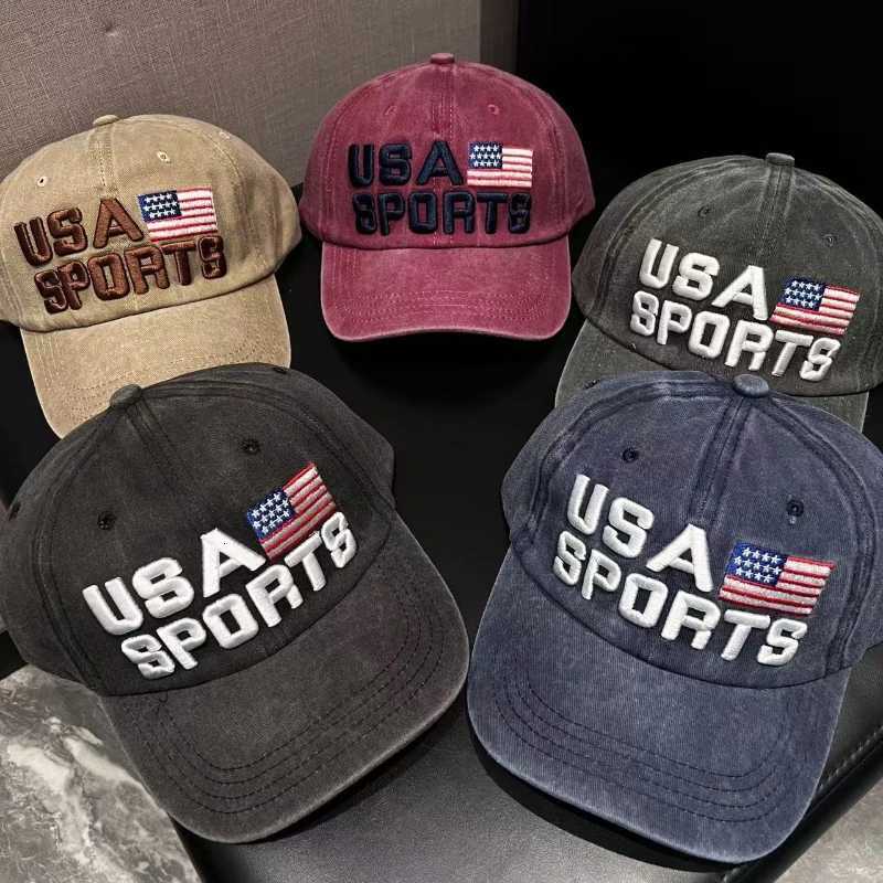Washed Baseball New Retro Distressed Design Street Trendy Hat Unisex Outdoor Sunscreen Casual Fashion Peaked SnapM260626 - view 7