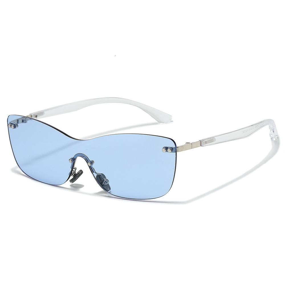 26 Styles Of Korean Frameless Cat-Eye Women With Square Or Round Faces, Slimming Stylish, Suitable For Hot Girls, European And American Fashion Street - view 3