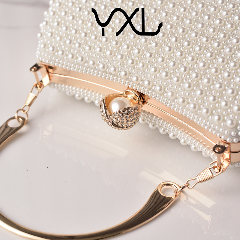 Carefully Selected Elegant Pearl Clutch Bag Ladies, Suitable Cheongsam Dresses, Party and Evening Handbag, Exclusively for Cross-Border Sales GLAMOR - view 5