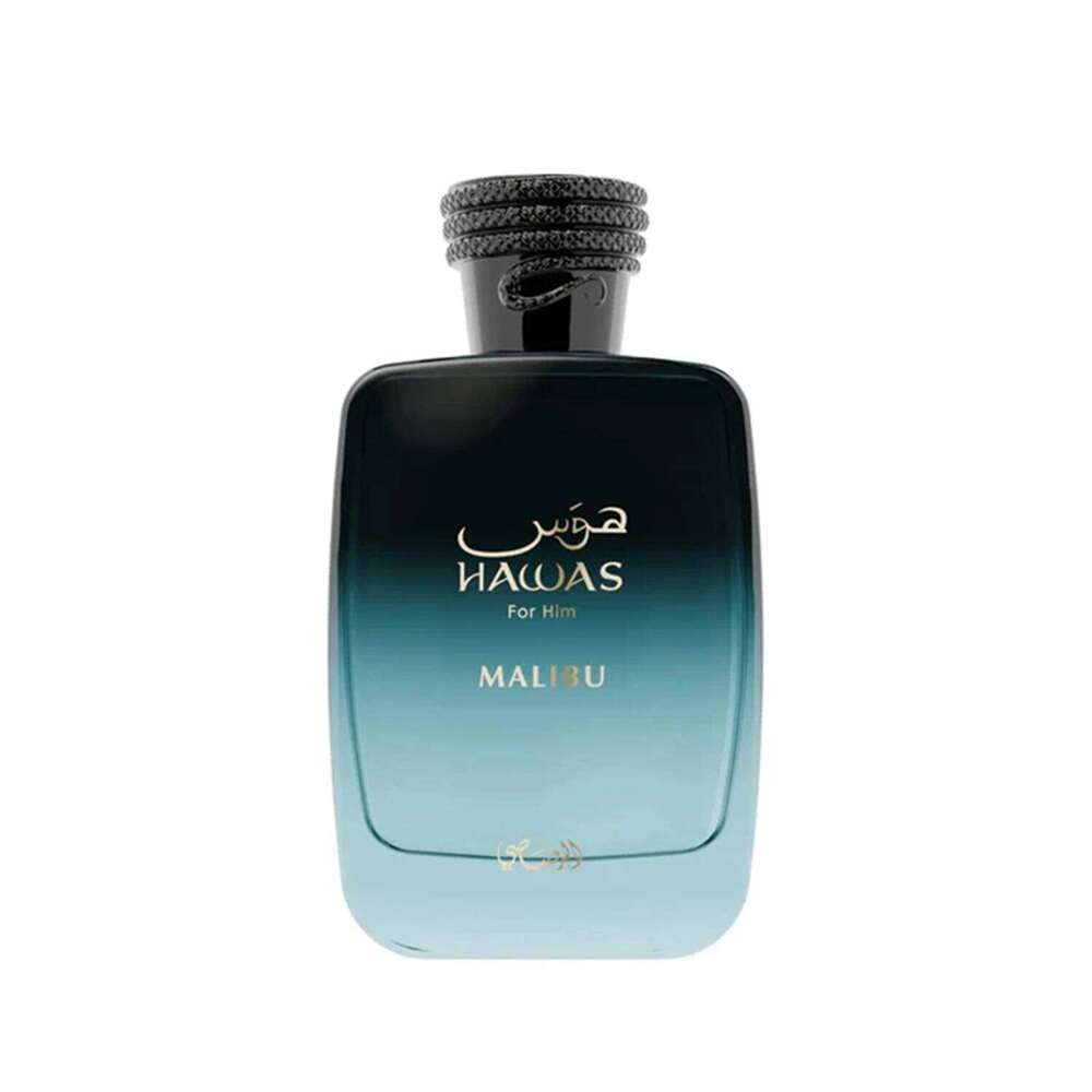 Rasasi Hawas Malibu Eau de Parfum Spray for Men Sun-Drenched Fresh Citrus, Marine & Woody Aromatic Scent, Long-Lasting Premium Ar 26L0626 - view 4