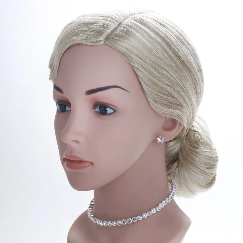 TREAZY Bridal Fashion Crystal Rhinestone Choker Necklace Women Wedding Accessories Tennis Chain Chokers Jewelry Collier Femme 260624 - view 4