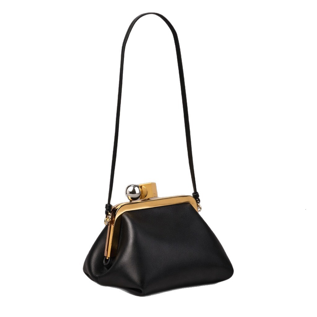 Women 2026 Fashionable And Simple Metal Square Purse For Women Party Evening Bag Vintage Clip Handbag - view 6