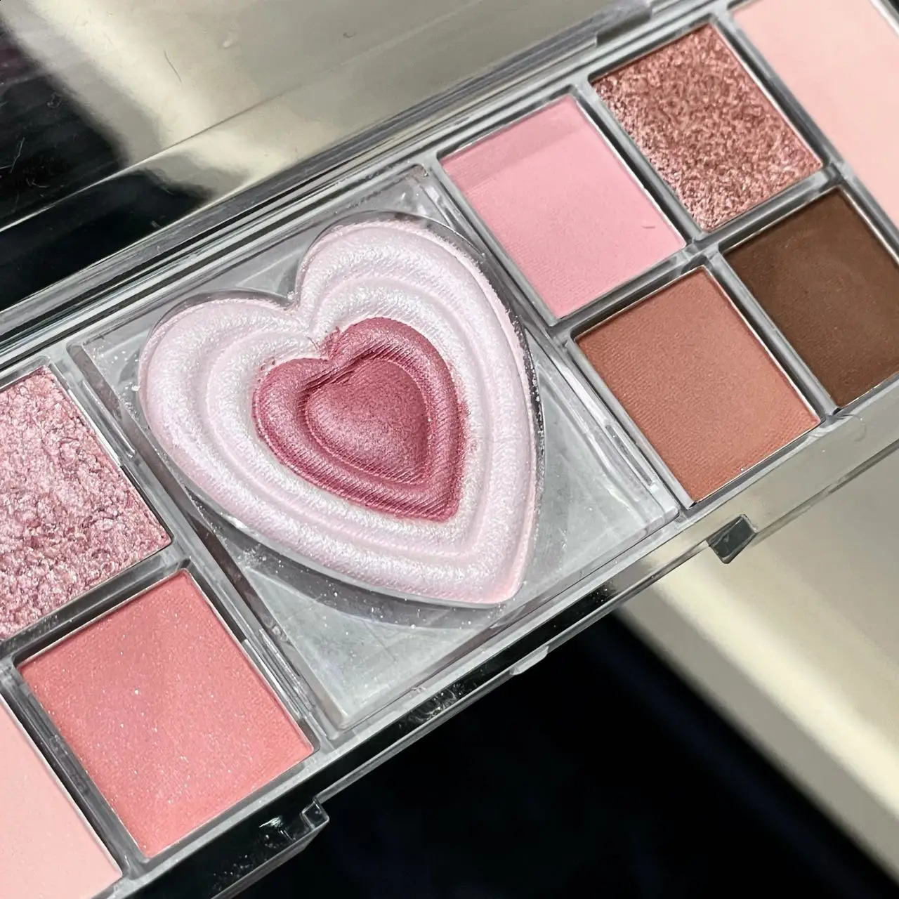 12-Color Tea Apricot Eye Makeup Palette Low Saturation Eyeshadow Palette Pearlescent Matte Shimmer Earth Color Eye Shadow Beauty 260626 - view 7