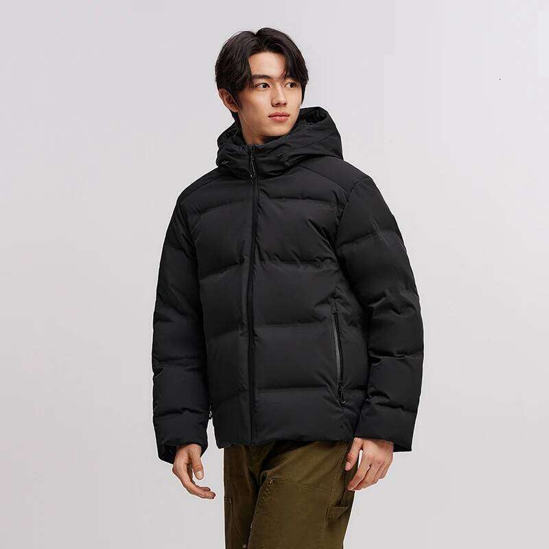 Semir Down Jacket Men New Winter Waterproof Outerwear Textured Hooded Top Versatile J260626 - view 6