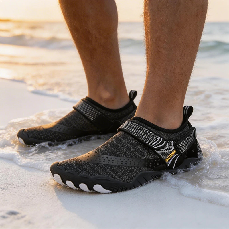 Barefoot Aqua Shoes For Women Men AntiSlip QuickDrying Water Beach Swimming Sneakers Unisex Sport Upstream Shoe 260626 - view 1