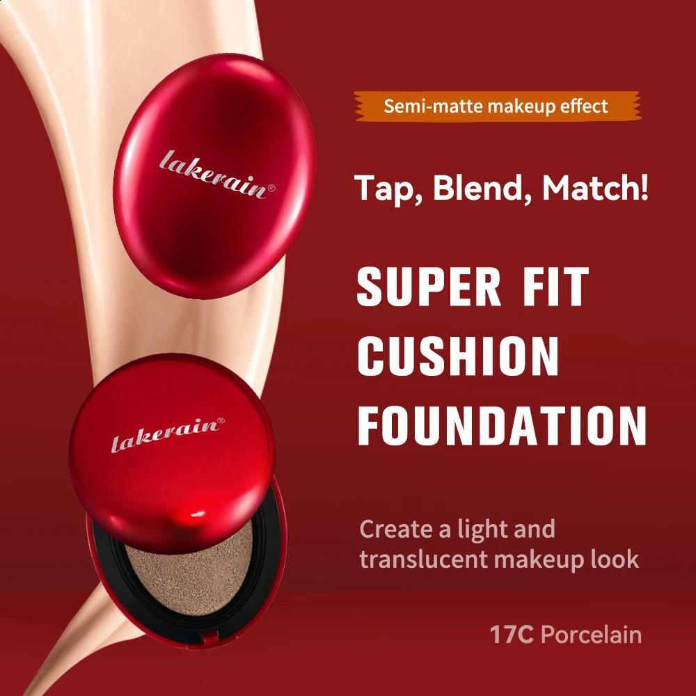 Sunscreen Cushion Foundation Fit Cushion Foundation Full Coverage Waterproof Long-lasting Concealer Long-lasting Makeup 260625 - view 6