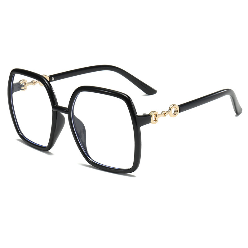 2026 Designer's New Polygonal Large Frame High-end Women's Anti Blue Light Glasses Luxurious High-end Women's Sunglasses Personalized T - view 9