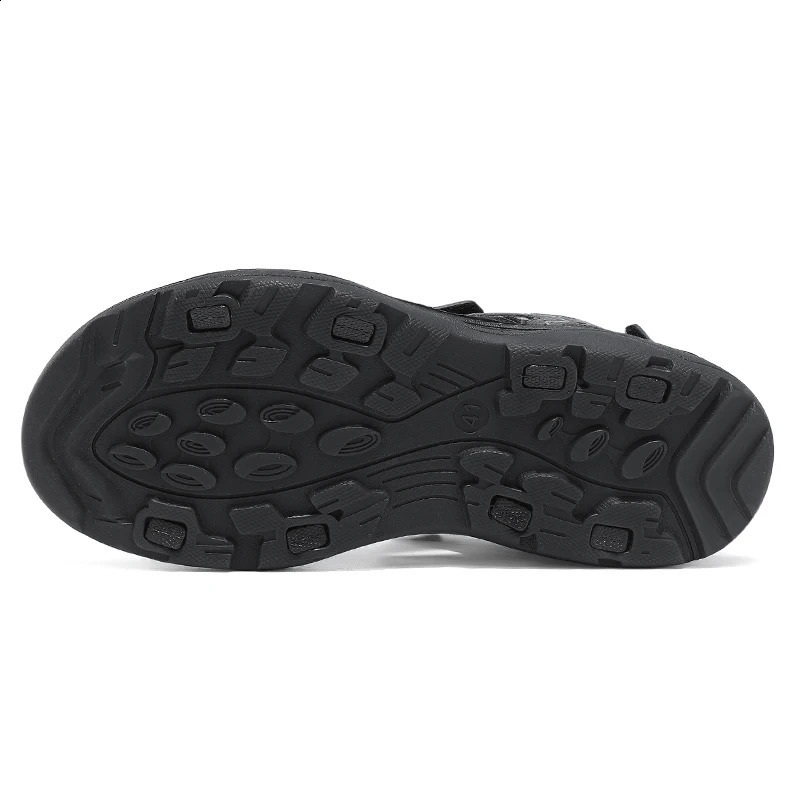 Summer Outdoor Mens Sandals Casual Anti-Slip Thick Bottom Soft Hiking Beach Flat Shoes TPR Outsole for Men Sport Running Sandal 260622 - view 7